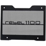 Pour honda rebel 1100 cmx 1100 2021 moto radiateur grille grille protection protection (noir)