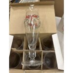 Hopus - lot de 6 verres � bi�re 25 cl - neuf
