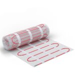 Hora - tapis de cable chauffant electrique 1500w pour chauffage au sol 12, 5 m2 avec thermostat