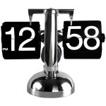 Horloge de bureau  rabat, horloge numrique  rabat, horloge de bureau mcanique rtro minimaliste  ...