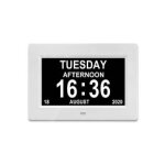 Horloge calendrier numérique 7 pouces avec date et heure, horloge alzheimer pour parents, rappel de médicament ... Horloge calendrier numérique 7 pouces avec date et heure, horloge alzheimer pour parents, rappel de médicament ...