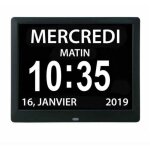 Horloge calendrier numrique one piece 7 pouces avec date et heure, horloge alzheimer pour parents, machine ...