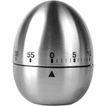 Treetalk - horloge de cuisine à oeufs alarme rotative mécanique en acier inoxydable minuterie de 60 minutes ... Treetalk - horloge de cuisine à oeufs alarme rotative mécanique en acier inoxydable minuterie de 60 minutes ...