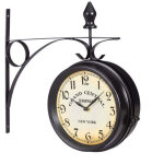 Horloge de gare double face