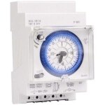 Coocheer ? horloge journali�re analogique 16a ? alimentation 100 - 240v ac ? programmation 15 min ? installati ...