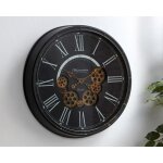 Horloge � m�canisme noir � westminster � 51 cm de profondeur 51 cm x 5 cm