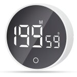 Horloge minuterie visuelle magnétique, compte à rebours de 60 minutes avec 3 niveaux de volume, minuterie ... Horloge minuterie visuelle magnétique, compte à rebours de 60 minutes avec 3 niveaux de volume, minuterie ...