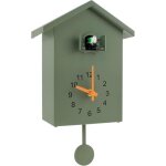 Horloge murale coucou de style nordique, horloge murale � carillon de fen�tre, carillon d'oiseau � l'heure ...