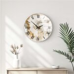 Horloge murale decorative en verre huhu338 - 40 x 40 88649712 88649712 88649712 88649712
