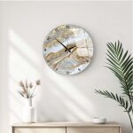 Horloge murale decorative en verre huhu351 - 40 x 40 88650041 88650041 88650041 88650041