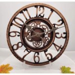 Horloge murale d'extérieur, horloge de jardin étanche de 30 cm, horloges de décoration rétro pour la ... Horloge murale d'extérieur, horloge de jardin étanche de 30 cm, horloges de décoration rétro pour la ...
