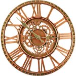 Horloge murale ext�rieure �tanche 30cm r�tro cuivre rouge pour jardin cuisine salon design industriel ...