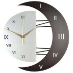 Horloge murale moderne design moderne horloge murale creative moon frame horloge de cuisine horloge murale ...