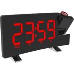 Horloge murale de projection, radio - r�veil projecteur num�rique