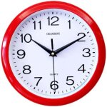 Horloge murale � quartz rouge
