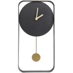 Beliani - horloge murale suspendue 21 x 40 cm design moderne minimaliste avec pendule sans chiffres acier ... Beliani - horloge murale suspendue 21 x 40 cm design moderne minimaliste avec pendule sans chiffres acier ...