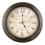 Horloge murale vintage, gardez l'heure précise pendules murales, horloge murale silencieuse pour chambre, ... Horloge murale vintage, gardez l'heure précise pendules murales, horloge murale silencieuse pour chambre, ...
