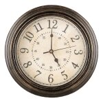 Horloge murale vintage, gardez l'heure précise pendules murales, horloge murale silencieuse pour chambre, ... Horloge murale vintage, gardez l'heure précise pendules murales, horloge murale silencieuse pour chambre, ...