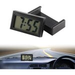 Horloge num�rique de voiture horloge de voiture mini montre de voiture horloge num�rique lcd horloge ...