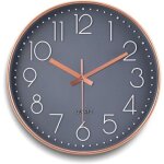 Horloge pendule mural, horloge murale moderne 30cm horloge murale ronde, horloge murale � quartz, sans ...
