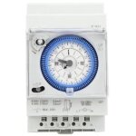 Horloge piscine m�canique 16a 250v programmateur piscine horloge chauffe eau 15 minutes 24 heures pour ...