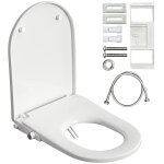 Horow ? abattant wc japonais avec fonction bidet ? 2 modes de douche ? sans raccordement �lectrique ? ...