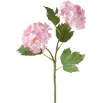 Hortensia artificielle sur tige, 35 cm