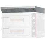 Hotte inox pour four à pizza modèle max6f et max12f - pizzagroup Hotte inox pour four à pizza modèle max6f et max12f - pizzagroup