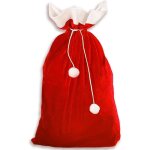 Hotte de pre nol - 1 grand sac cadeau de noel rouge en velour sacs cadeaux rouge et blanc deguisement ...