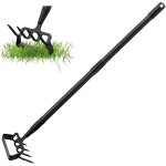 Houe de jardin avec rteau, houe  trois dents, pour labourer et dsherber, motobineuse manuelle, largeur ...