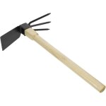 Houe de jardin robuste avec poign�es, outil de jardinage � double poign�e pour d�sherber et labourer, ...