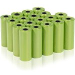 270 pi�ces sac a crottes chien, sacs ramasse - crottes pour chiens, vert, sac caca chien - 30 x 22cm, ...