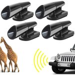 Houhence - lot de 4 ultrason voiture, sifflets � ultrasons anti - cerfs pour pare - chocs de v�hicules, ...