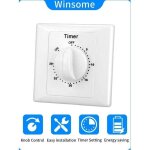 Houhence - ac 220 v interrupteur minuterie pompe haute performance commande �lectronique compte � rebours ...