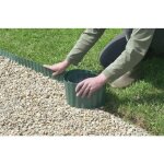 Bordure � gazon classique, bordure de pelouse, bordure de parterre, bordure de tonte, vert, 9 m x30 cm ...