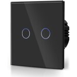 Interrupteur tactile normal commutateur d'clairage mural compatible avec la lumire led cran tactile ...
