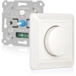 Variateur de lumiere led 5 - 200w, interrupteur variateur dimmable led 220v - 240v, variateur led rotatif ...