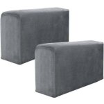 Housse accoudoir canap�, antid�rapant housse accoudoir fauteuil �lastiques, protege extensible accoudoir ...
