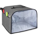 Housse anti - poussire pour friteuse  air gris 34 x 35, 5 x 25 cm