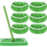 Ccykxa - housse pour balai microfibre, 6 pices recharge pour balai  franges, accessoires compatibles ...