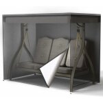 Housse balancelle jardin 3 places imperm�able, couverture balan�oire anti - poussi�re, b�che protection ...