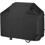 Housse pour barbecue anti - poussi�re et anti - uv avec sangles auto - adh�sives et sac de rangement ...