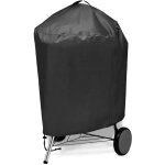 Housse barbecue exterieur rond, 420d oxford bache barbecue exterieur protection 77 x 90 cm, anti - vent ...
