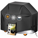 Housse de barbecue d'extérieur en tissu oxford 420d, résistante aux uv et aux déchirures, universelle ... Housse de barbecue d'extérieur en tissu oxford 420d, résistante aux uv et aux déchirures, universelle ...
