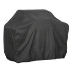Housse de barbecue 210d compatible gaz et lectrique, impermable, rsistante aux dchirures, poussire ...