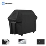 Housse barbecue gaz, bache barbecue exterieur rectangulaire 145 x 61 x 117 cm, housse plancha 210d etanche, ...