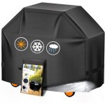 Housse pour barbecue tissu oxford 420d, housse pour barbecue  gaz de 58 pouces pour barbecue extrieur, ...