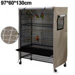 Housse de cage  oiseaux, impermable, grande housse de cage  oiseaux, housse de cage  perroquets lavable, ...