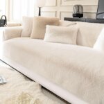 Housse de canap d'angle 3 / 2 / 4 / 1 places housses canape velours universelle pour canap angle en ...