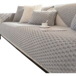 Housse canap d'angle 4 places - couvre canap antidrapant avec accoudoirs - couverture en forme de ...